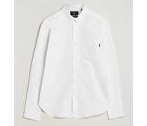 Baumwoll Stretch Oxford Shirt Paperwhite