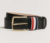 Grain Leder Belt Black