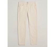 James Structured 5-Pocket Trousers Off White
