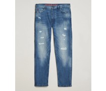 634 Tapered Fit Stretch Jeans Bright Blue