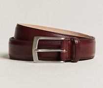 Henry Ledergürtel 3,3 cm Burgundy