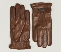 Jake Woll Lined Buckle Glove Light Brown