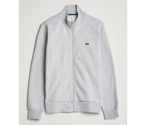 Full Zip Pullover Silver Chine