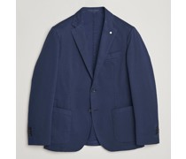 Jack Regular Fit Baumwoll Stretchblazer Navy