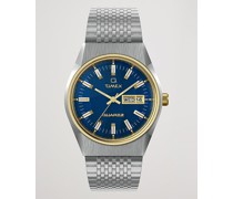 Q Reissue 1978 Falcon Eye 38mm Steel/Blue Dial