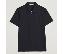 Laron Mercerized Baumwollhemd Black