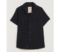 Terry Cuba Kurzarm Shirt Black