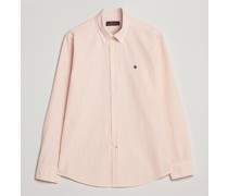 Seersucker Buttondownhemd /White