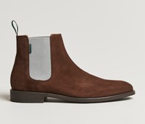Cedric Suede Chelsea Stiefel Chocolate
