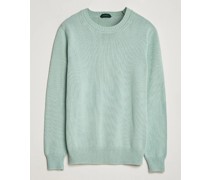 Soft Baumwoll Crewneck Sweater Mint