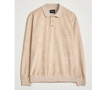 Longsleeve Terry Polo Cashew