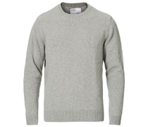 Classic Merino Woll Rundhalsausschnitt Heather Grey