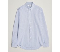 Liam Striped Button Down Shirt  Blue/White