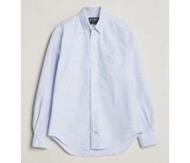 Button Down Oxford Shirt Blue Stripe