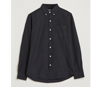 Classic Organic Oxford Button Down Shirt Deep Black