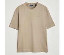 Icon Rundhalsausschnitt Tshirt Taupe