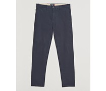Baumwoll Chinohose Tapered Navy