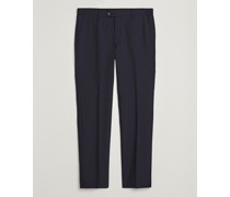 Diego Woll Trousers Navy