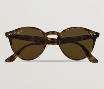 RB2180 Acetat Sonnenbrille Dark Havana/Dark Brown