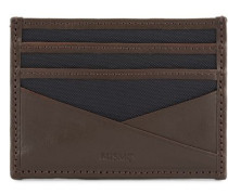 M/S Kartenhalter Navy/Dark Brown