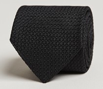Silk Grenadine 8 cm Krawatte Black