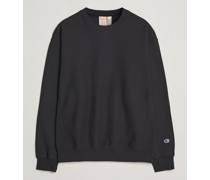 Reverse Weave Soft Fleece Sweatshirt Black Beauty