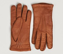 Peccary Handsewn Cashmere Glove Cork