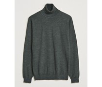 Nela Merino Rollkragen Moss Melange