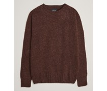 Brushed Woll Pullover Brownish