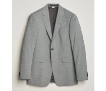 Justin Woll Travel Suit Blazer Grey Melange