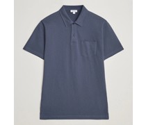 Riviera Polo Shirt Slate Blue