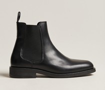 Rizmood Leder Chelsea Stiefel Black