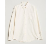 Classic Organic Oxford Button Down Shirt Ivory White
