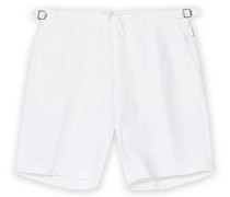 Norwich Leinenshorts White