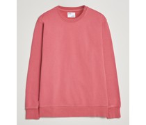 Classic Organic Rundhalspullover Raspberry Pink