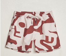 Printed Swimshorts Russet Puzzlotec