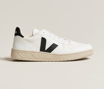 V-10 Vegan Leder Sneaker White/Black