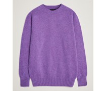 Brushed Woll Pullover Purple Lover