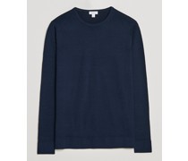 Rundhalsausschnitt Pullover Light Navy