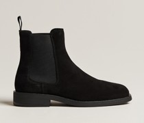 Rizmood Suede Chelsea Stiefel Black