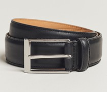 Helmi Leder 3,5 cm Belt Black