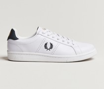 B721 Leder Sneakers White/Navy