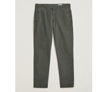 Wilhelm Regular Fit Stretch Chinohose Dark Green