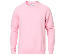 Classic Organic Rundhalspullover Flamingo Pink