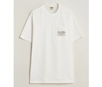 Embroidered Pocket T-Shirt Off White