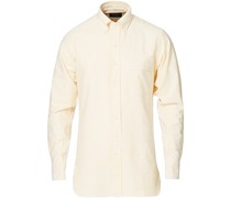 gestreift Buttondown Oxfordhemd White/Yellow