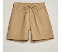 Classic Organic Twill Drawstring Shorts Desert Khaki