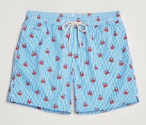 Printed Swim Shorts Crabs Stripes