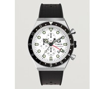 Time Zone Chronograph 40mm  White Dial