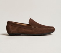 Mc Bay Suede Car Schuh Dark Brown